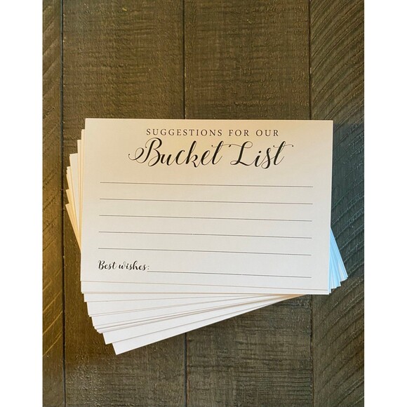 Other - Bucket list cards- set of 95
